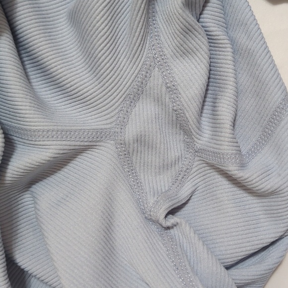 Spiritual Gangster Love Sculpt 7/8 Ruffle Leggings, Color Pastel Blue Size XS/S - Picture 11 of 16